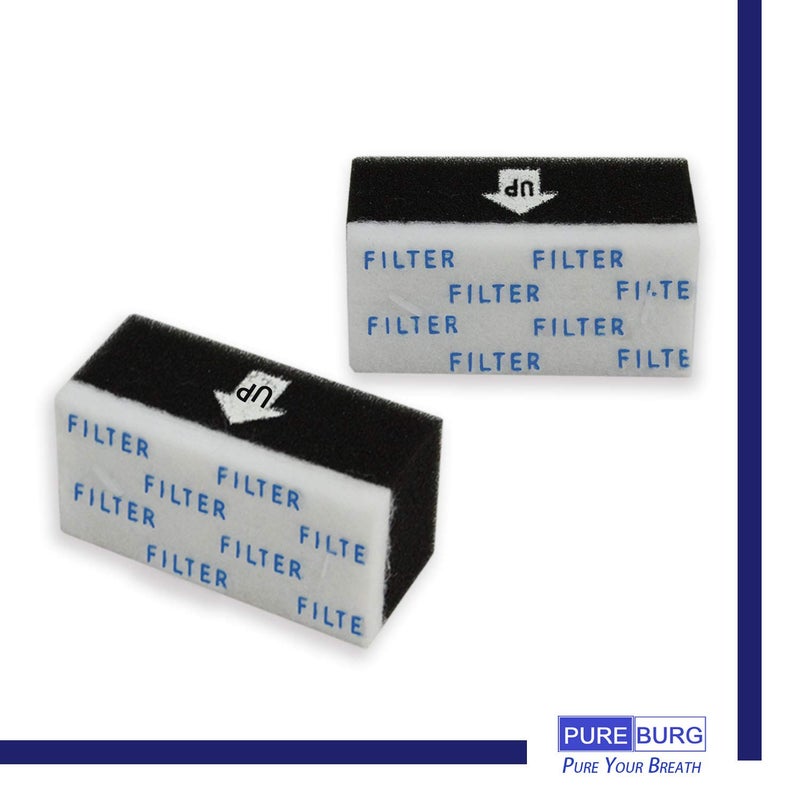 PUREBURG 440012835 Replacement Foam Filter Compatible with Hoover BH53020 Impulse Cordless Vacuum Cleaners Vacuum,10-Pack - Image 3